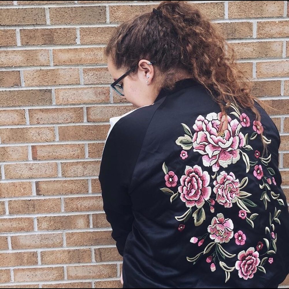 Forever 21 Plus Bomber Jacket 🥀